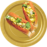 Coronation Chicken Salad Roll 