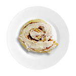 Scrambled Egg, Salmon, Toast 